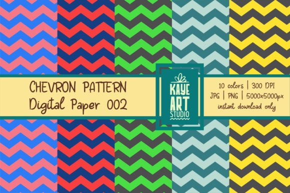 Chevron Digital Patterns 002