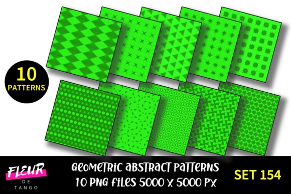 Geometric Patterns Digital Paper Set 154: A Strategic Tool for Creative Excellence
