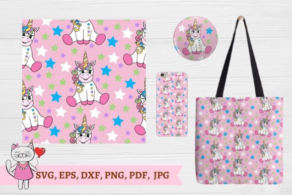 Unicorn Seamless Patterns: Creative Freedom at Your Fingertips